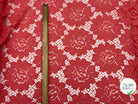 DENTELLE PÉTALE DE LOSANGES CORAIL - My Little Coupon - tissu - coudre