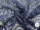 DENTELLE ROSACES DE FLEURS DE LUNE MÉTAL - My Little Coupon - tissu - coudre