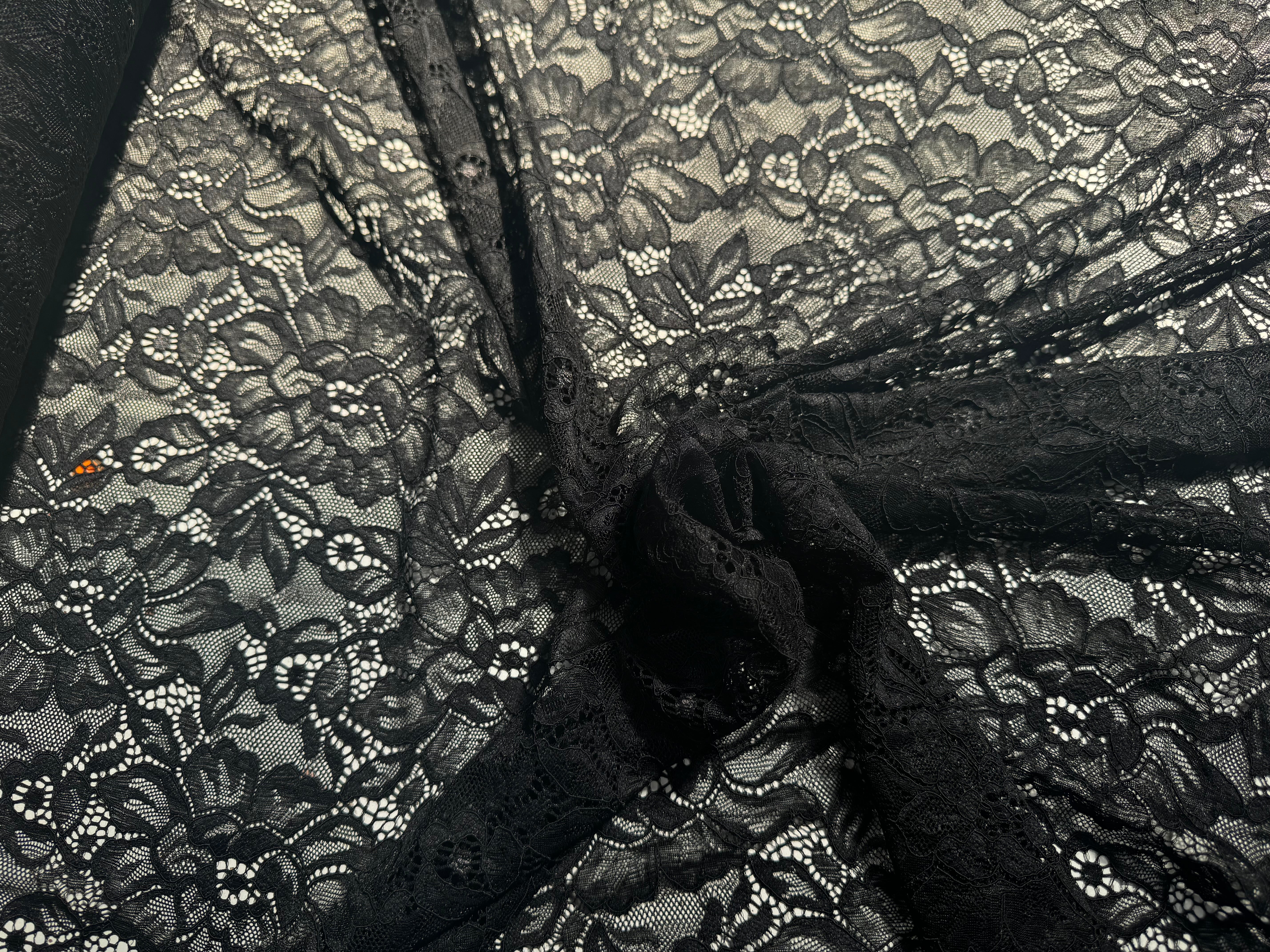 DENTELLE STRETCH NOIRE - My Little Coupon