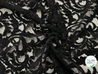 DENTELLE VELOURS NOIR PALERME - My Little Coupon - tissu - coudre