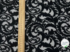 DENTELLE VELOURS NOIR PALERME - My Little Coupon - tissu - coudre