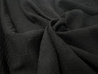 DOUBLE GAZE COTON NOIRE - My Little Coupon - tissu - coudre