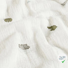 DOUBLE GAZE DE COTON ANIMALS - My Little Coupon