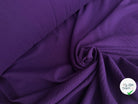 DOUBLE GAZE DE COTON AUBERGINE MLC INTERN