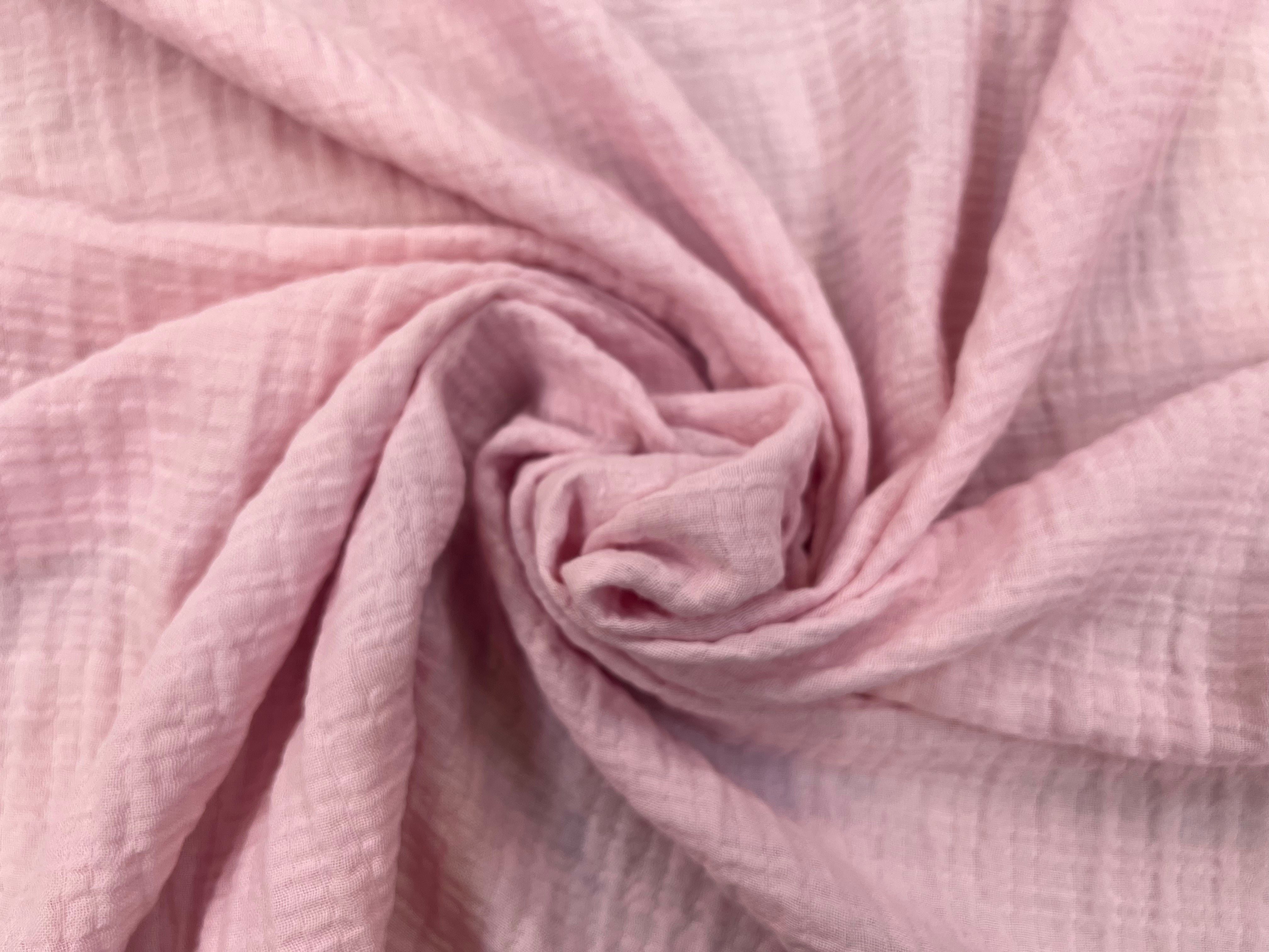 DOUBLE GAZE DE COTON BARBE A PAPA UNIE MLC INTERN