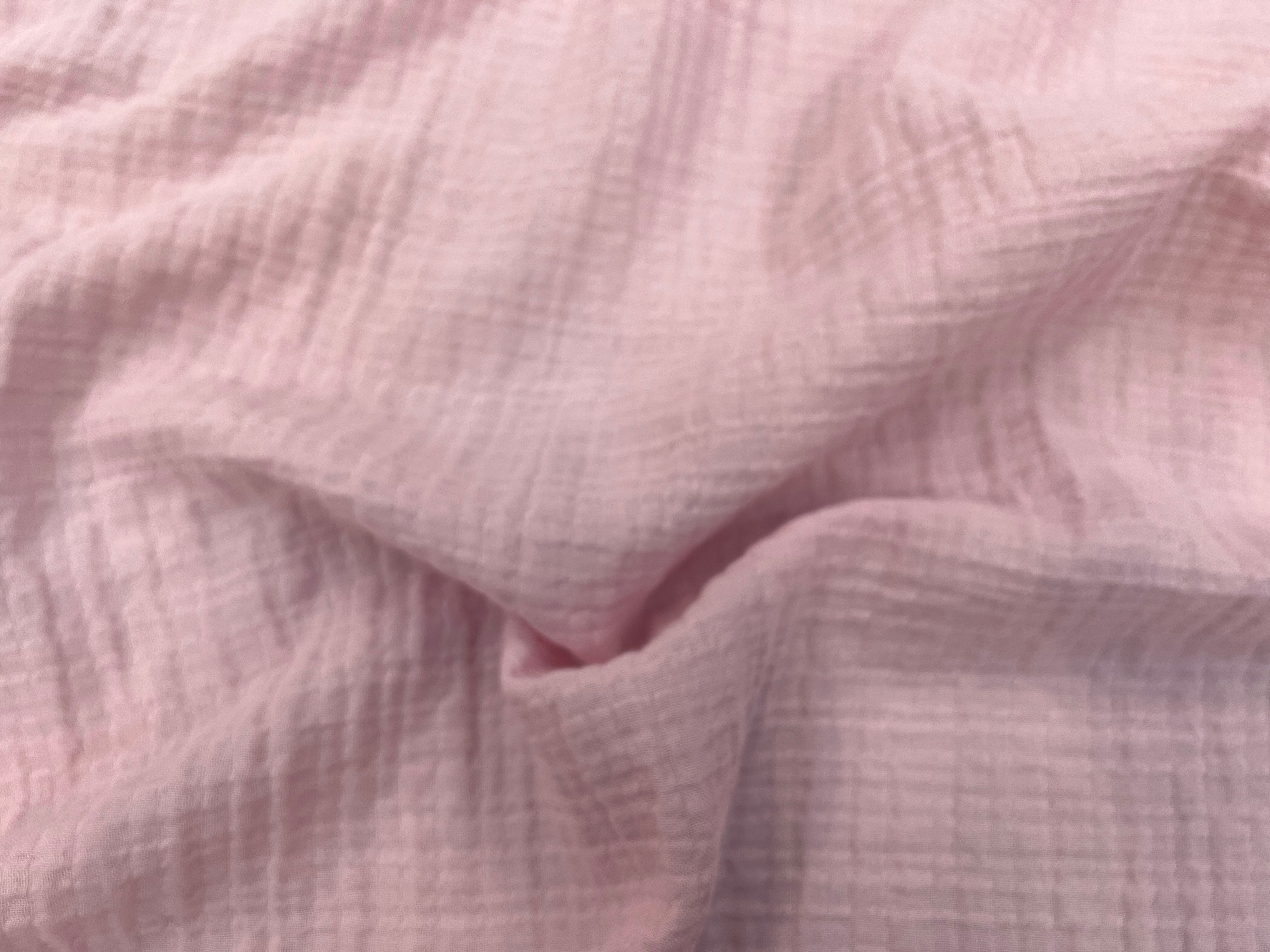 DOUBLE GAZE DE COTON BARBE A PAPA UNIE MLC INTERN