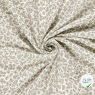 DOUBLE GAZE DE COTON FLEURS BLANC CASSÉ 2 - My Little Coupon