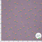 DOUBLE GAZE DE COTON FLEURS LILAS - My Little Coupon