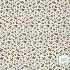 DOUBLE GAZE DE COTON PANTHÈRE BLANC CASSÉ - My Little Coupon