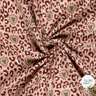 DOUBLE GAZE DE COTON PANTHÈRE ROSE CLAIR - My Little Coupon