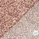DOUBLE GAZE DE COTON PANTHÈRE ROSE CLAIR - My Little Coupon
