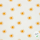 DOUBLE GAZE DE COTON SOLEILS BLANC CASSÉ - My Little Coupon