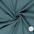 DOUBLE GAZE DE COTON UNIE BLEU CIEL - My Little Coupon