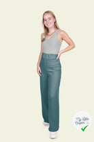 DOUBLE GAZE DE COTON UNIE BLEU CIEL - My Little Coupon