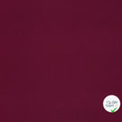 Double gaze de coton unie bordeaux
