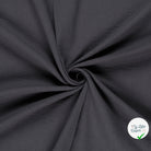 DOUBLE GAZE DE COTON UNIE GRIS FONCÉ - My Little Coupon