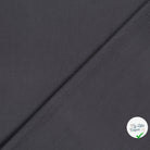 DOUBLE GAZE DE COTON UNIE GRIS FONCÉ - My Little Coupon