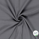 DOUBLE GAZE DE COTON UNIE GRIS - My Little Coupon