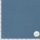 Double gaze de coton unie indigo