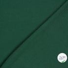 Double gaze de coton unie vert foncé
