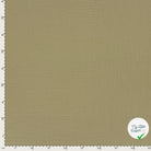 Double gaze de coton unie vert olive