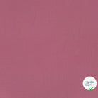 Double gaze de coton unie vieux rose