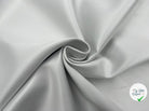 DOUBLE SATIN CONTRECOLLÉ GRIS SOURIS SUR BLANC RÉVERSIBLE - My Little Coupon - tissu - coudre