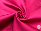 DOUBLE SATIN CUIR HAUTE COUTURE ROSE TYRIEN - My Little Coupon - tissu - coudre