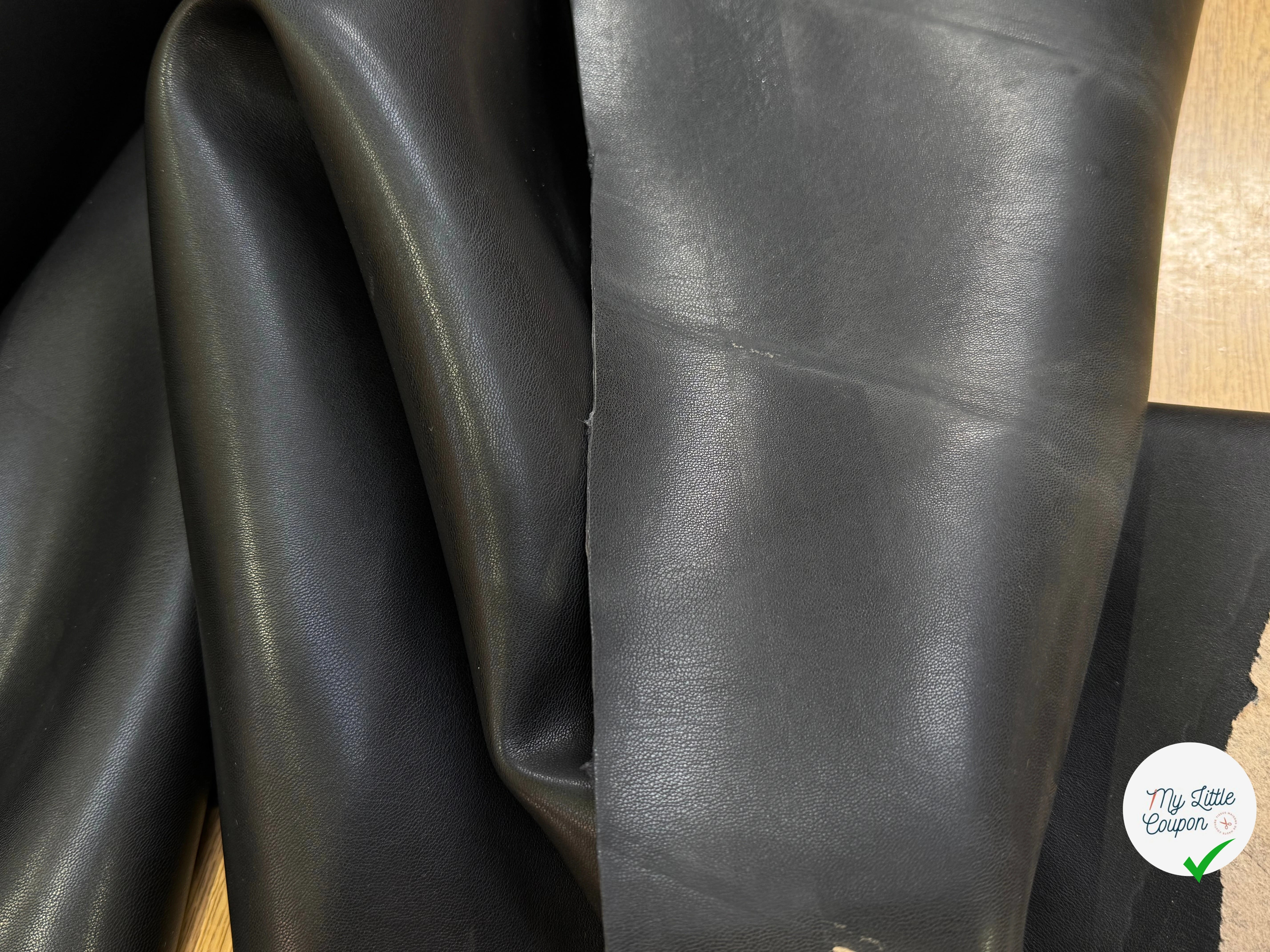 DOUBLE SATIN CUIR NOIR COUTURE - My Little Coupon