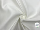 DOUBLE SATIN JAPONAIS CONTRECOLLÉ RIGIDE CHIC BLANC - My Little Coupon - tissu - coudre