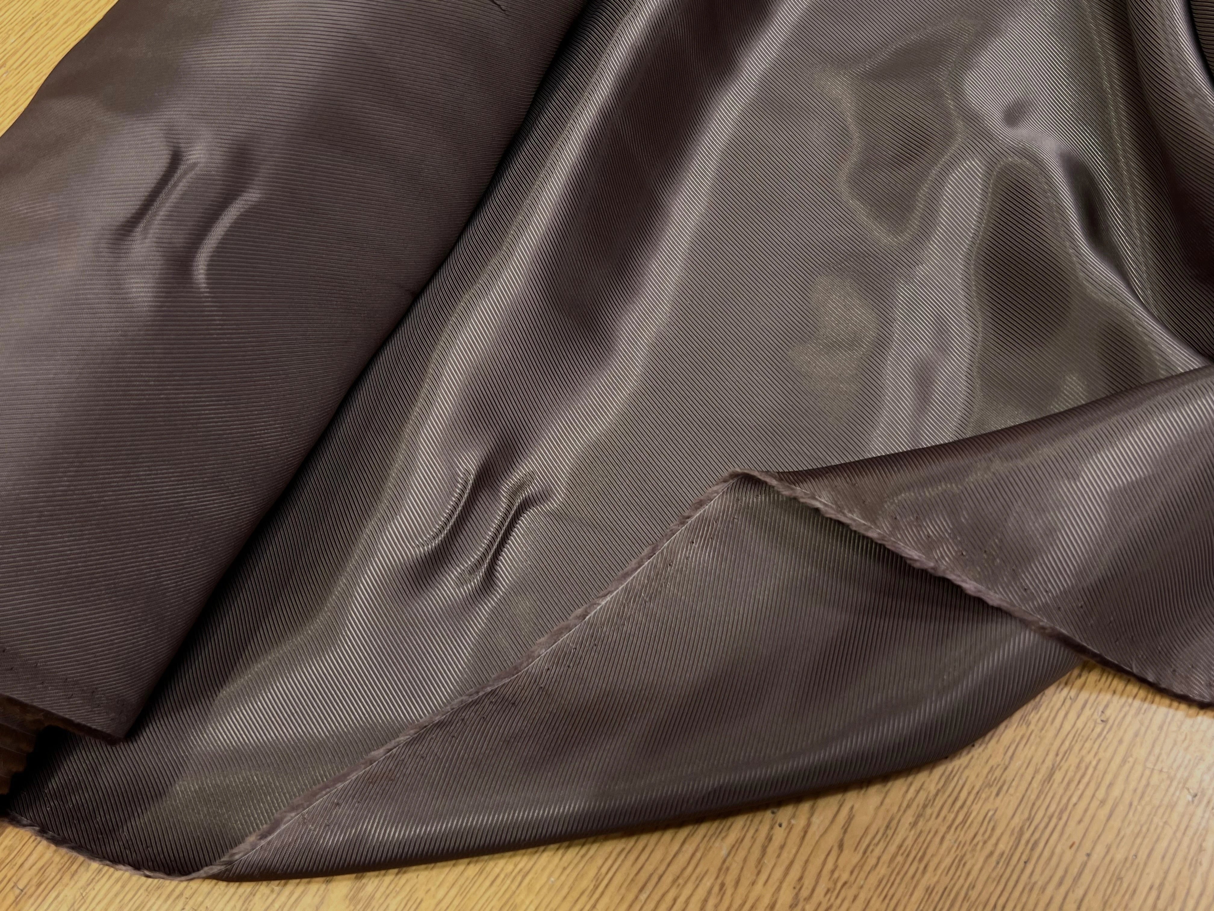 DOUBLURE 100% VISCOSE DRILL MARRON GLACÉ - My Little Coupon