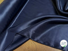 DOUBLURE 100% VISCOSE LÉGÈREMENT SATINÉE INDIGO - My Little Coupon