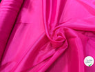 DOUBLURE 62% ACETATE SATINÉE STRETCH FUSCHIA - My Little Coupon