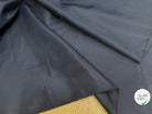 DOUBLURE 67% ACETATE NOIR ANTHRACITE SATINÉE - My Little Coupon