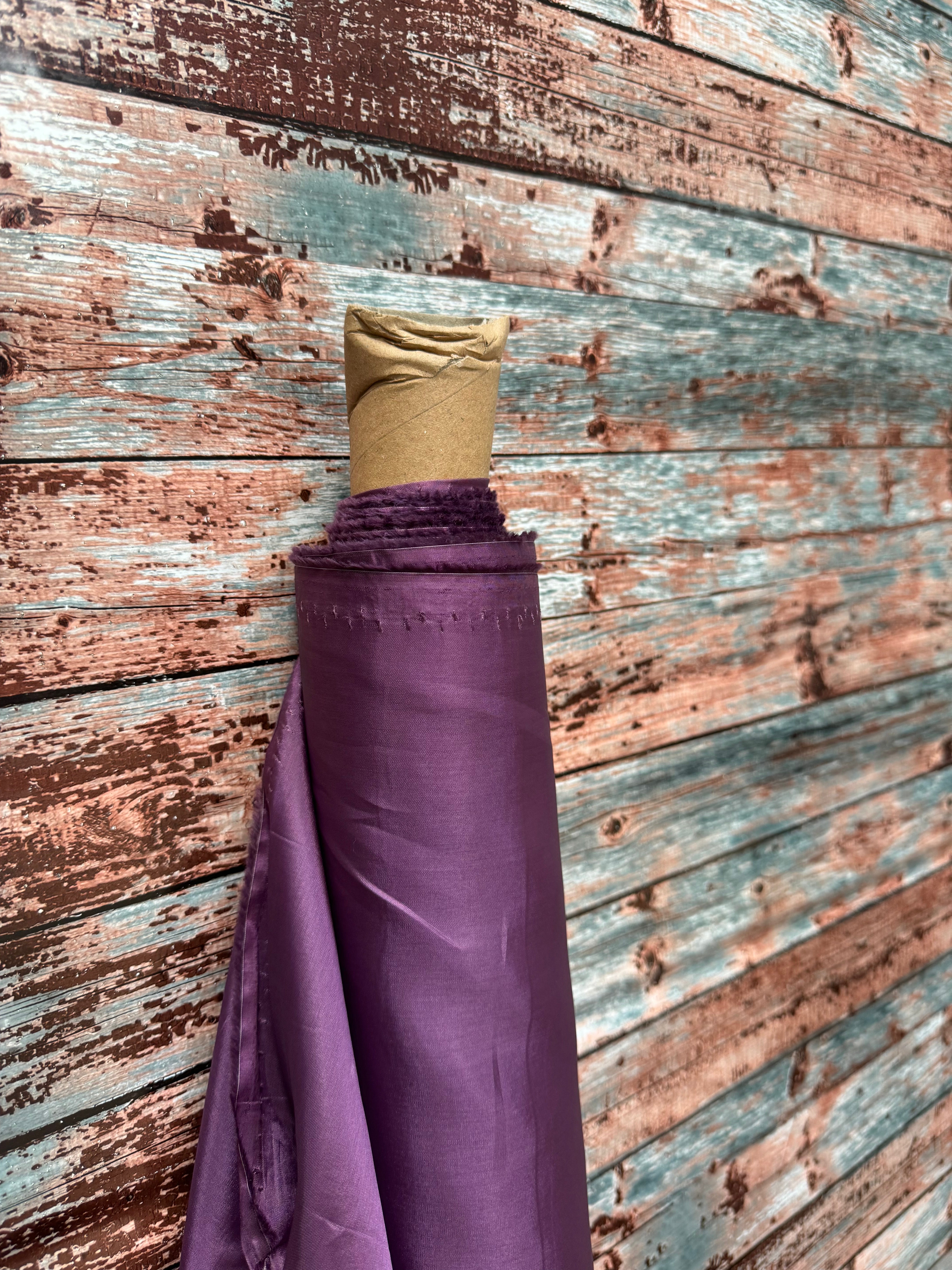 DOUBLURE ACETATE CUPRO AUBERGINE - My Little Coupon