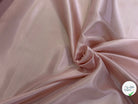 DOUBLURE ACETATE CUPRO LÉGÈREMENT SATINÉ ROSE PLALE ÉCRÉMÉ - My Little Coupon
