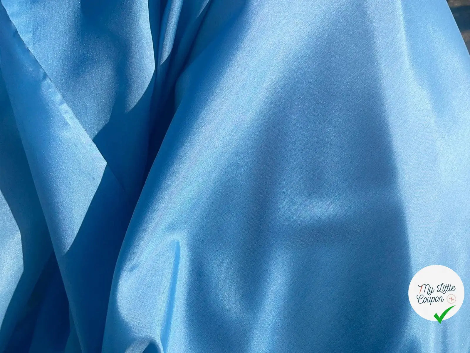 DOUBLURE BLEU CIEL - My Little Coupon - tissu - coudre