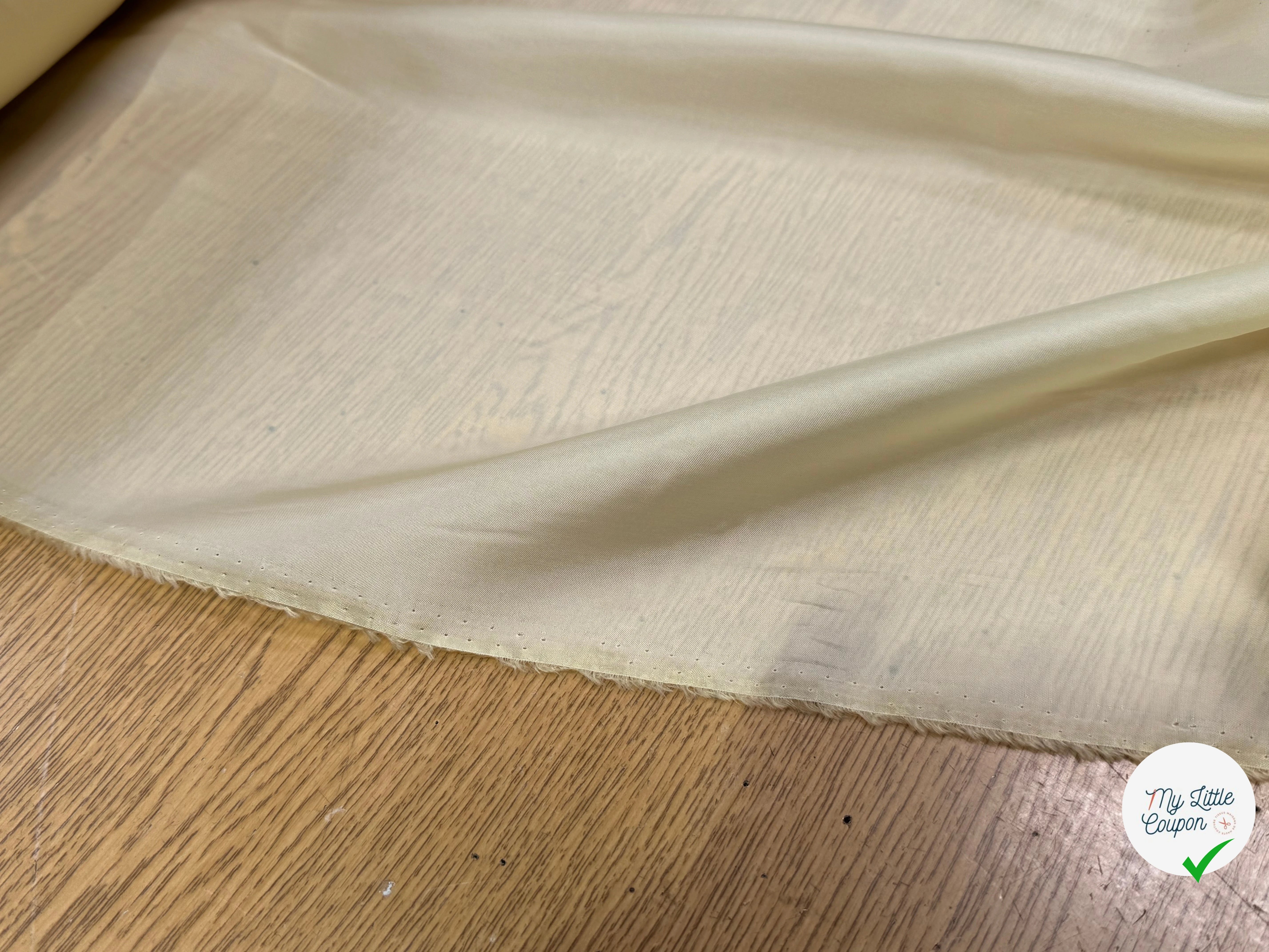 DOUBLURE CUPRO JAUNE VANILLE - My Little Coupon