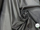 DOUBLURE DE COTON SATINÉ GRIS FONCÉ 100% COTON - My Little Coupon