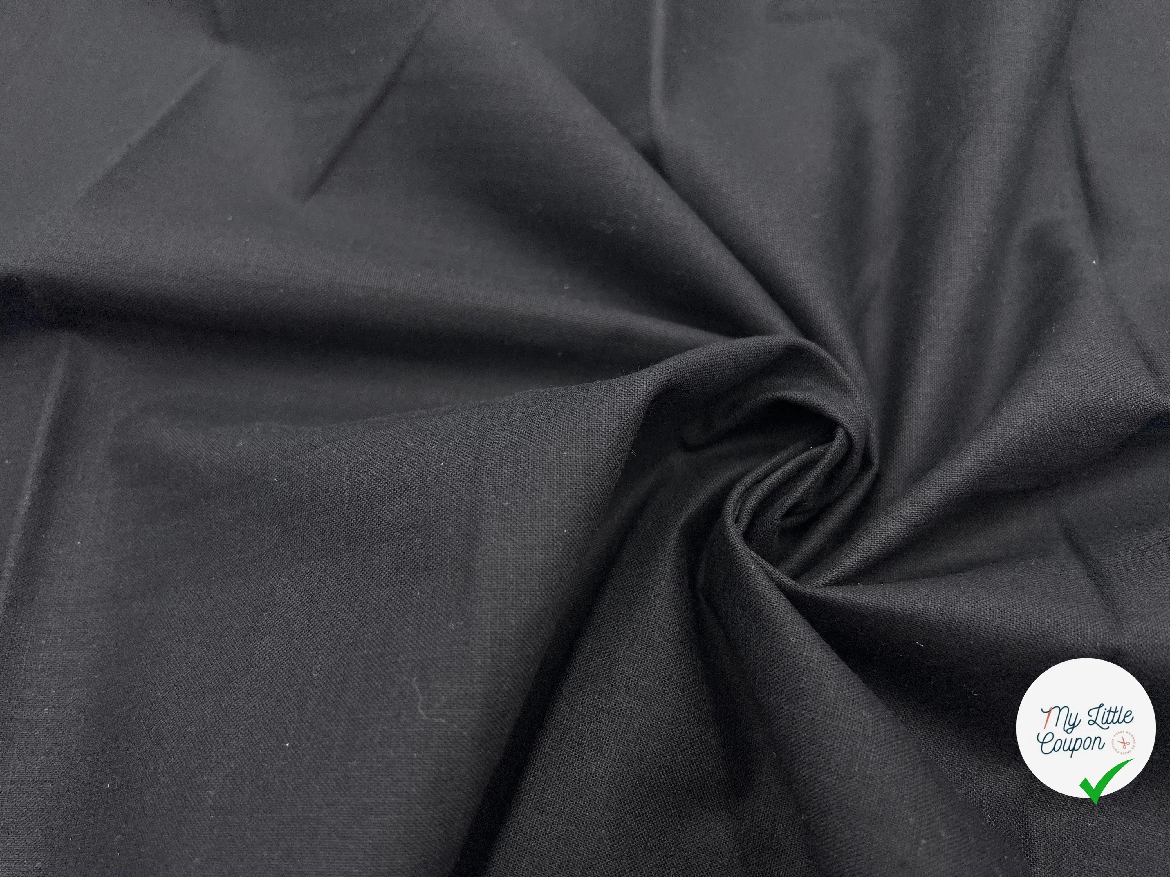 DOUBLURE DE FOND DE POCHE NOIRE - My Little Coupon - tissu - coudre