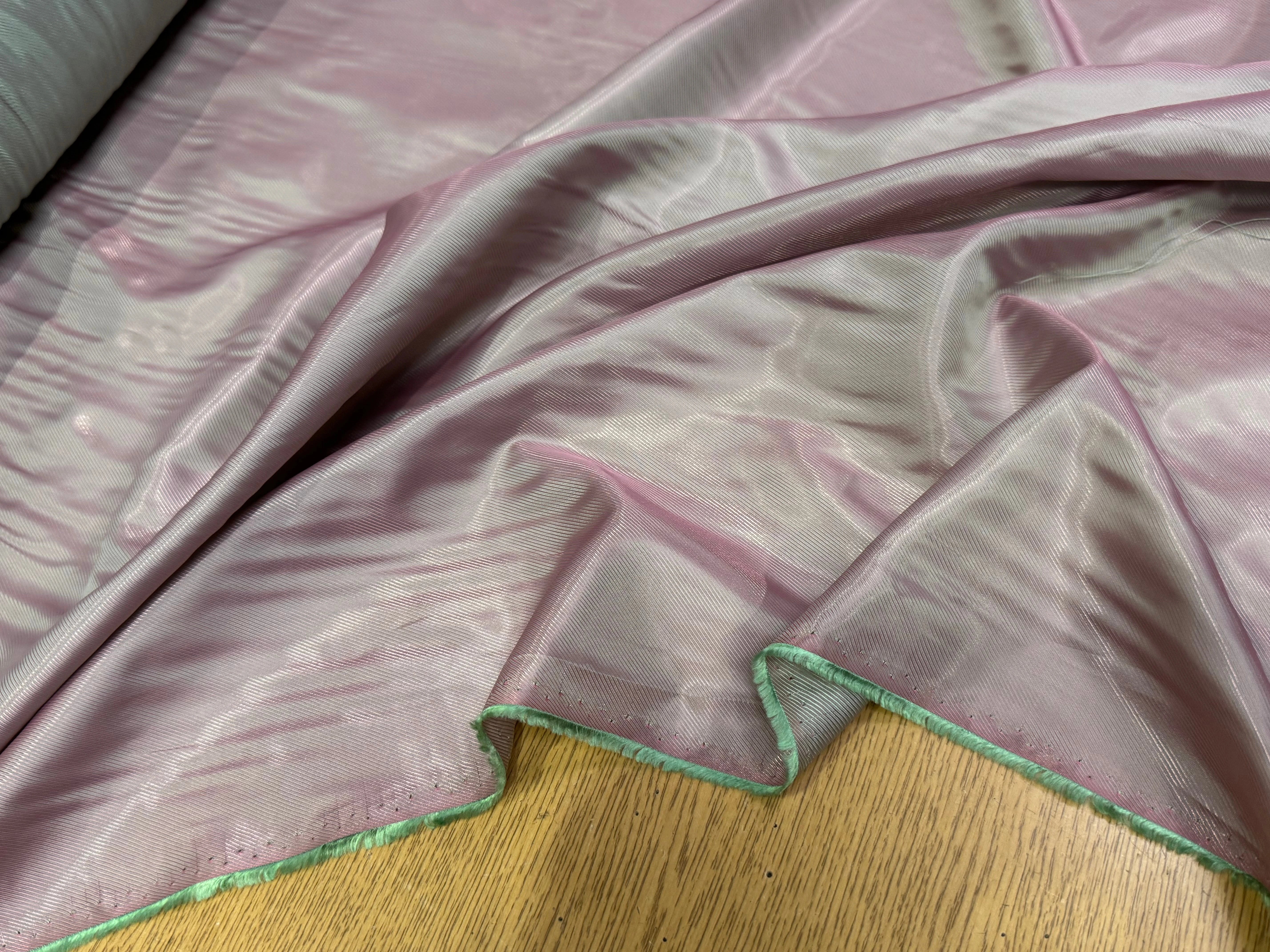 DOUBLURE DRILL POLYVISCOSE VERT CHANGEANT 50% VISCOSE - My Little Coupon
