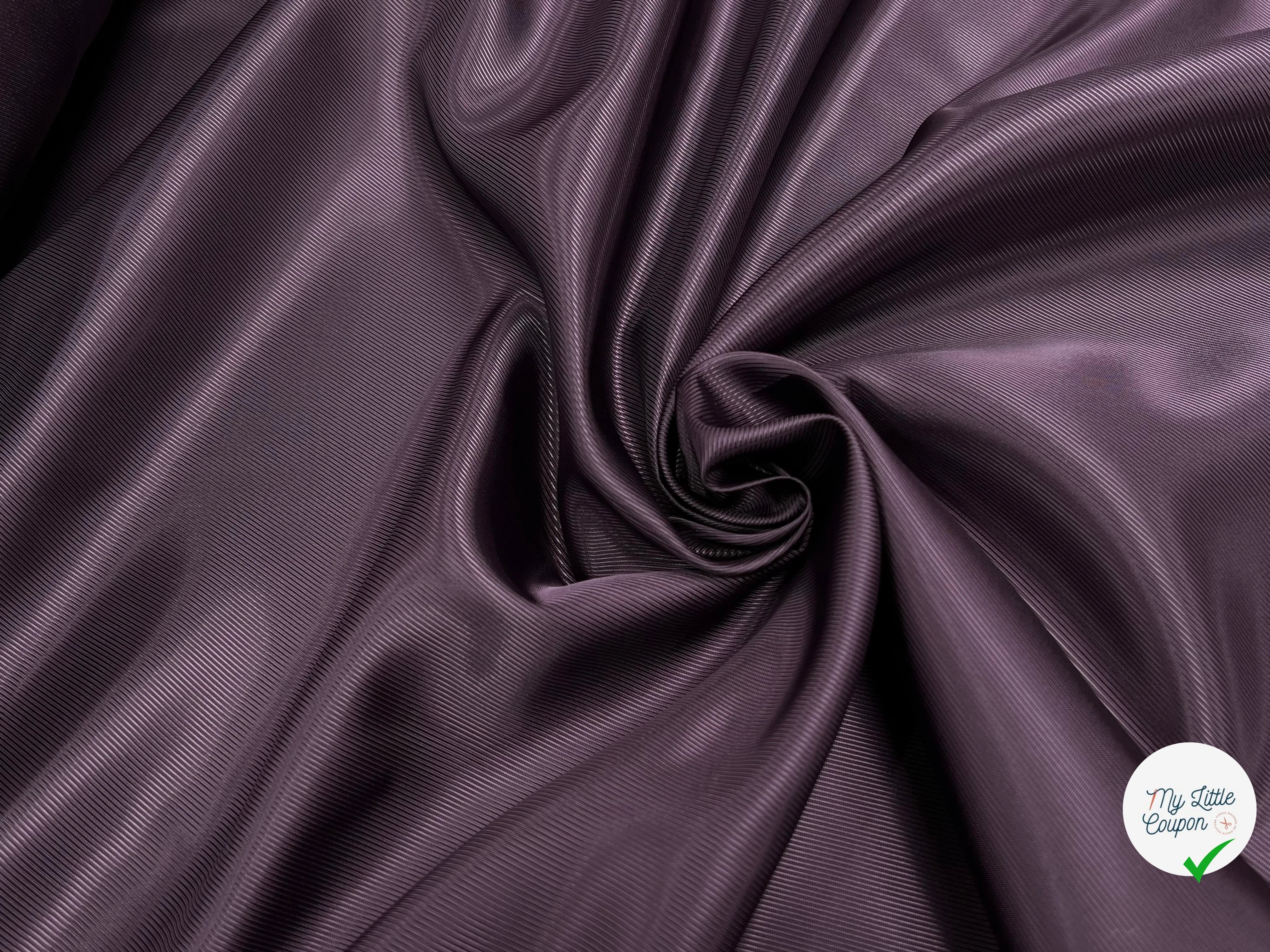 DOUBLURE DRILL VIOLET FONCÉ 100% VI - My Little Coupon