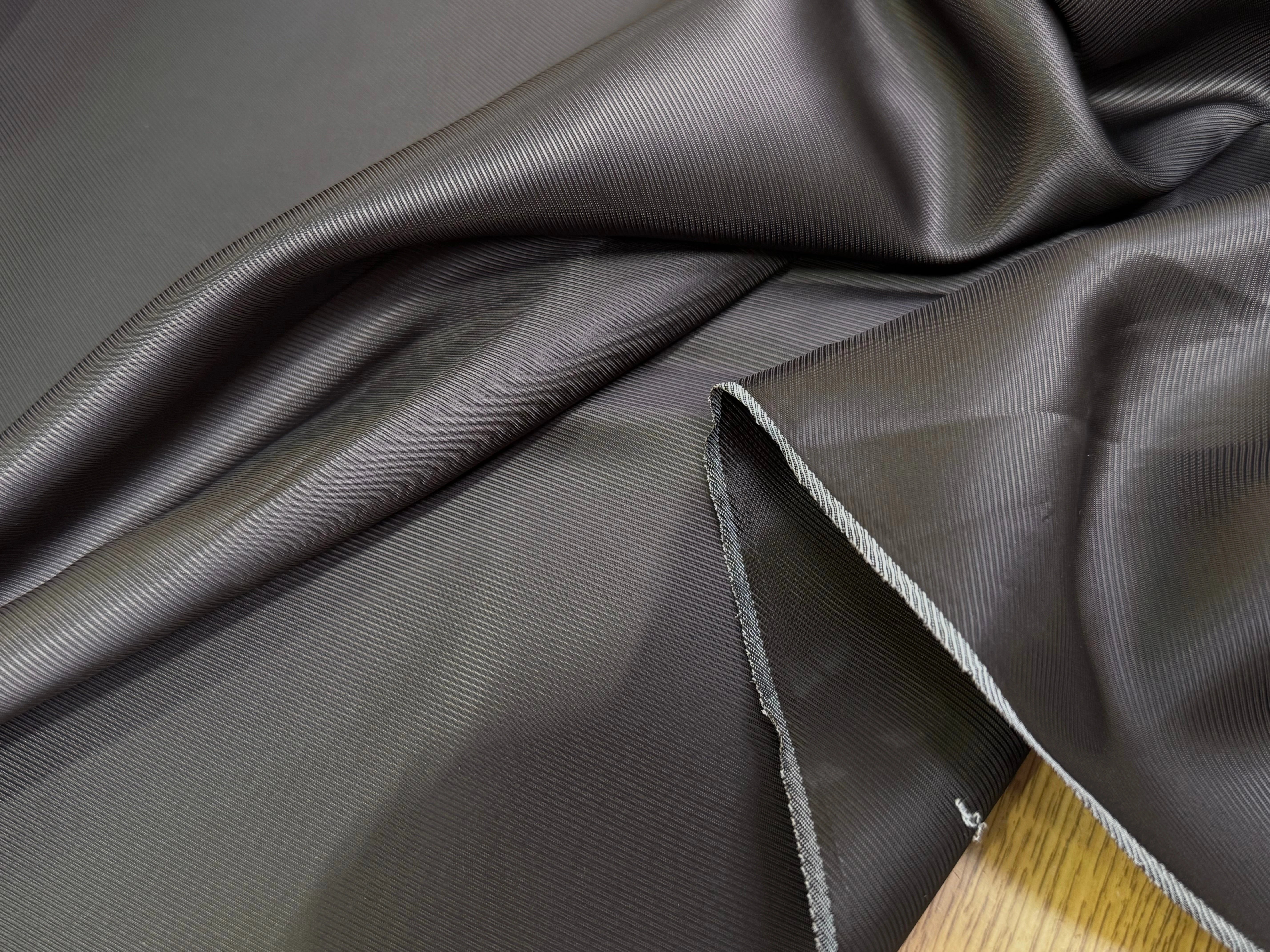 DOUBLURE DRILL VISCOSE FROIDE MARRON NOISETTE - My Little Coupon