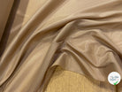 DOUBLURE FINE LÉGÈREMENT SATINÉE ET STRETCH BEIGE TAUPE - My Little Coupon