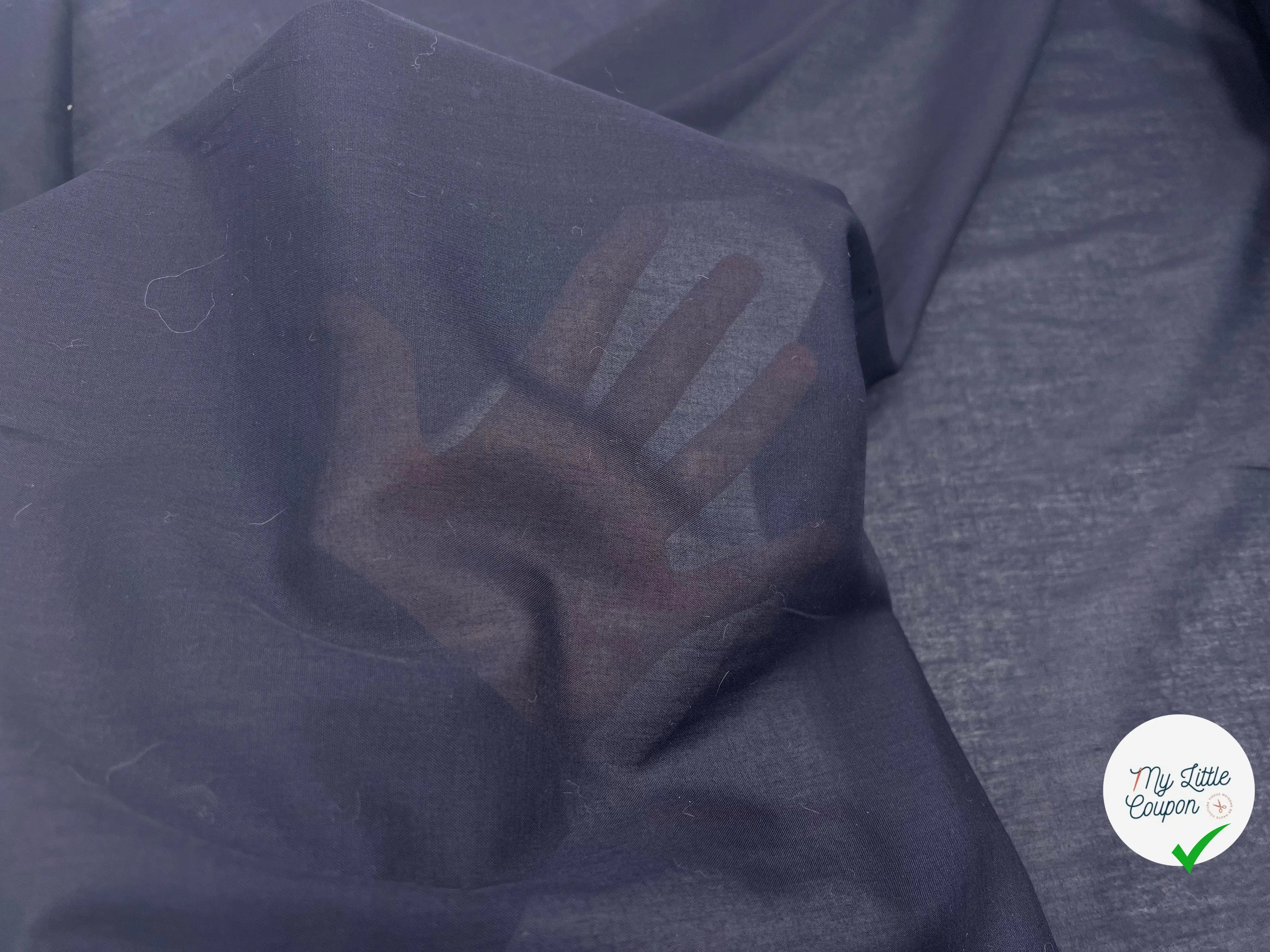 DOUBLURE FOND DE POCHE BLEU - My Little Coupon - tissu - coudre