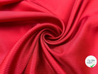 DOUBLURE JACQUARD ROUGE CARMEN - My Little Coupon - tissu - coudre