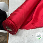 DOUBLURE JACQUARD ROUGE CARMEN - My Little Coupon - tissu - coudre