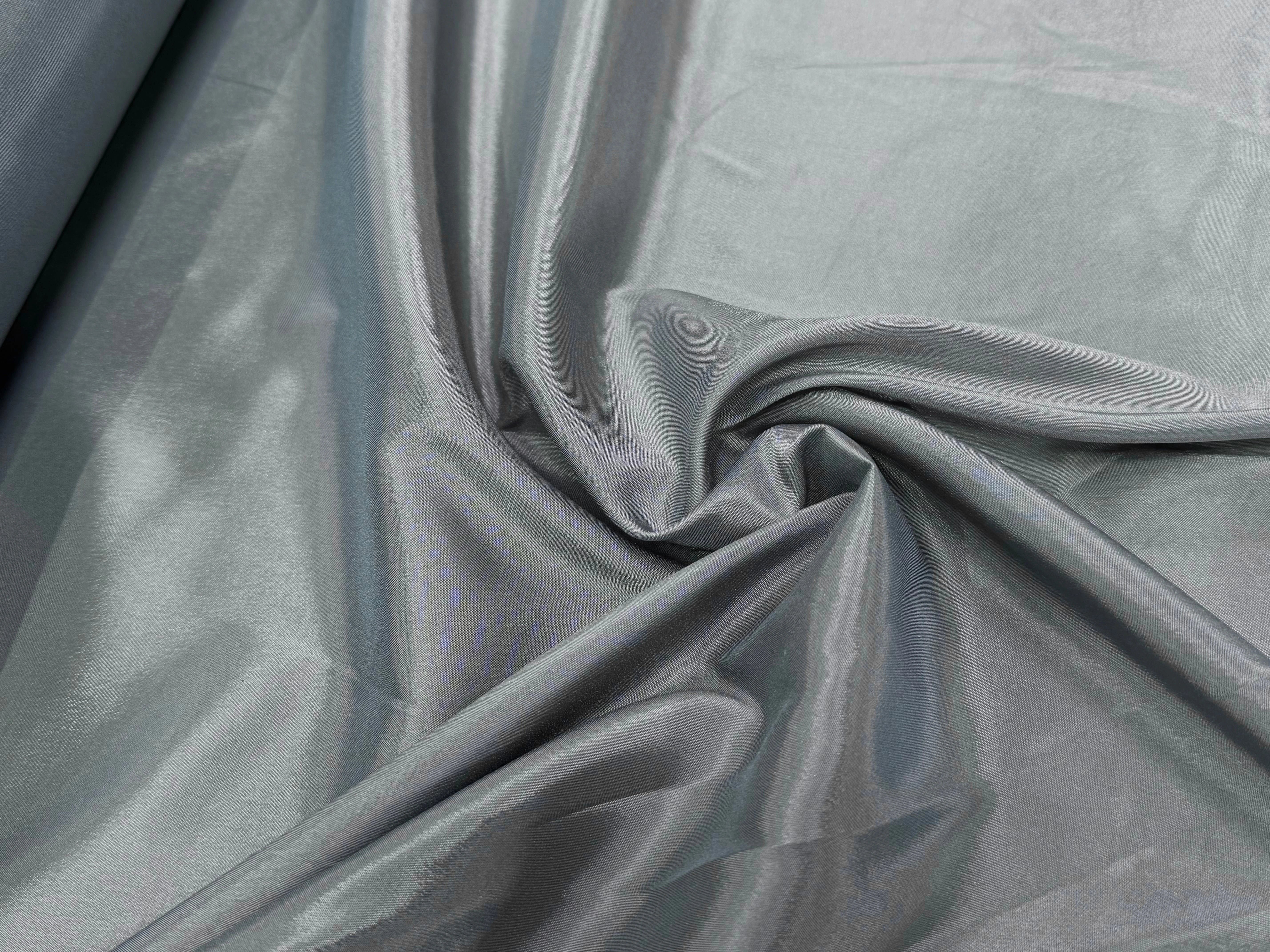 DOUBLURE LÉGÈREMENT SATINÉE GRIS BLEU - My Little Coupon