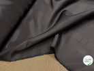 DOUBLURE LISSE 100% VISCOSE FINE BLACK COFFEE - My Little Coupon