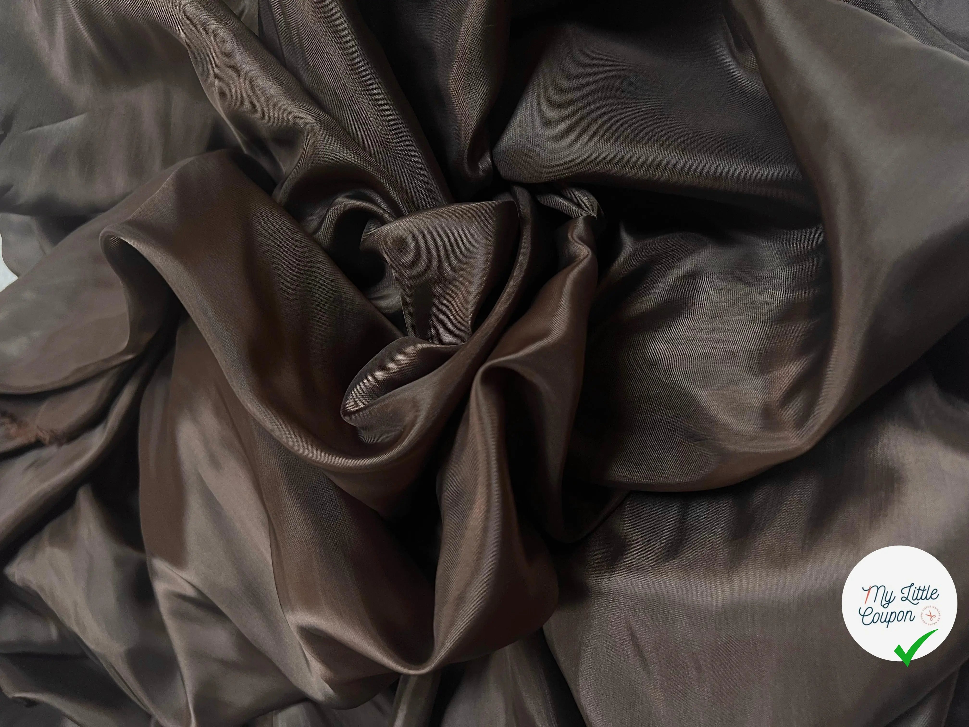 DOUBLURE MARRON - My Little Coupon - tissu - coudre